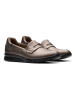 Clarks Leder-Mokassins "Ellowyn Penny" in Braun