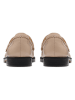 Clarks Leder-Mokassins "Straven Edge" in Beige