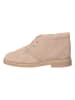 Clarks Leder-Schnürschuhe '' Desert Boot2'' in Beige