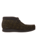 Clarks Leren veterschoenen "Wallabee Go" zwart