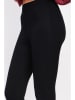 ASSUILI Legginsy w kolorze czarnym