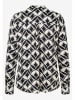 More & More Bluse in Schwarz/ Weiß