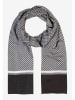 More & More Schal in Schwarz/ Weiß