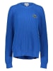 Lacoste Sweter w kolorze niebieskim