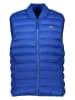 Lacoste Doorgestikte bodywarmer blauw