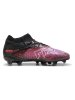 Puma Voetbalschoenen met noppen "FUTURE 8 PRO FG/AG" zwart/paars/rood