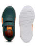 Puma Sneakers "Courtflex V3" in Grün/ Orange