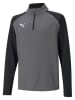 Puma Trainingsshirt in Grau/ Schwarz