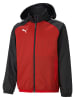Puma Trainingsjacke in Rot/ Schwarz