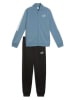 Puma Trainingsanzug in Hellblau/ Schwarz