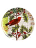 Könitz Ontbijtbord "3 Greetings" groen/rood - Ø 21 cm