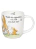 Könitz Tasse ''Weißt du eigentlich...'' in Weiß/ Bunt - 200 ml