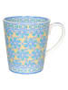 Könitz Jumbotasse ''Ornaments'' in Hellblau/ Creme - 600 ml