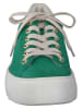 Paul Green Leder-Sneakers in Grün