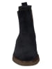 Paul Green Leder-Chelsea-Boots in Schwarz