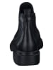 Paul Green Leder-Chelsea-Boots in Schwarz