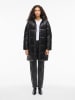Vila Płaszcz zimowy w kolorze czarnym
