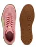 Puma Leder-Sneakers "Club II Era" in Rosa/ Grün