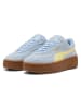 Puma Leren sneakers "Club II Era" lichtblauw/geel