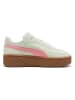 Puma Leder-Sneakers "Club II Era" in Grün/ Pink
