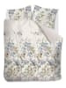 ariadne Beddengoedset ''Hortensia'' crème/lichtblauw