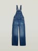G-Star Ogrodniczki "Dungaree" w kolorze niebieskim