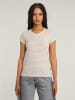 G-Star Shirt lichtroze/crème