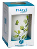 Eigenart Kubek "Teaeve - Trees Ginko" w kolorze zielono-białym do herbaty - 350 ml