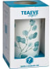 Eigenart Kubek "Teave - Trees Eucalyptus" w kolorze biało-niebieskim do herbaty - 350 ml