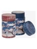 Eigenart 2er-Set: Teedosen "Crane" in Rot/ Blau - 125 g