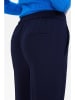 NÜMPH Spodnie chino w kolorze granatowym