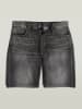 G-Star Szorty dżinsowe w kolorze antracytowym