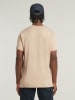 G-Star Shirt in Beige/ Dunkelblau