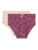 Sanetta 2er-Set: Slips in Beige/ Lila