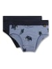 Sanetta 2er-Set: Slips in Hellblau/ Dunkelblau