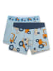 Sanetta 2er-Set: Boxershorts in Hellblau