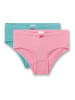 Sanetta Majtki (2 pary) w kolorze błękitnym i jasnoróżowym