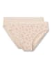 Sanetta Majtki (2 pary) w kolorze beżowym