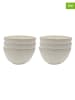 Ard'time 6er-Set: Schalen "Coton" in Creme - Ø 11 cm