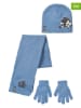 Sonic 3-delige set: muts, handschoenen & sjaal "Sonic" blauw