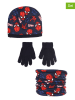 Spiderman 3-delige set: muts, handschoenen & colsjaal "Spiderman" donkerblauw/rood