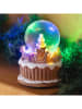 Hollybell Kula śnieżna LED w kolorze jasnobrązowym - wys. 11,2 x Ø 9 cm