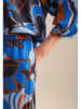 Seidensticker Broek blauw/oranje