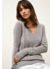 Just Cashmere Kaschmir-Pullover "Abby" in Grau