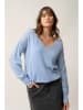 Just Cashmere Kaschmir-Pullover "Birse" in Hellblau