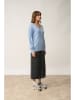 Just Cashmere Kaschmir-Pullover "Birse" in Hellblau