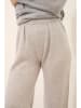 Just Cashmere Kasjmieren broek "Daphne" lichtgrijs