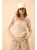 Just Cashmere Kasjmieren trui "Joan" beige