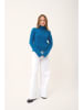Just Cashmere Kasjmieren coltrui "June" blauw