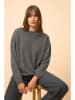 Just Cashmere Kaschmir-Pullover "Kayla" in Anthrazit